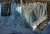 Ice Formation at Indian Falls